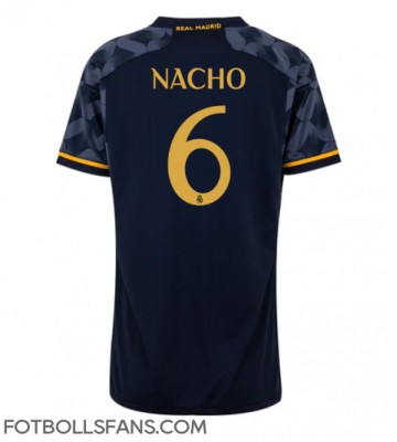 Real Madrid Nacho #6 Replika Bortatröja Damer 2023-24 Kortärmad